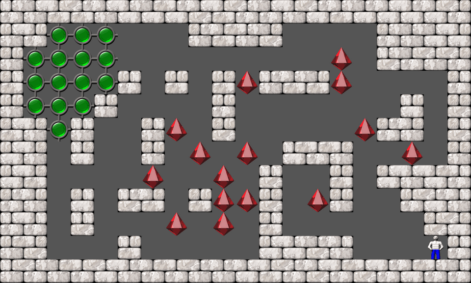 Sokoban More Bugs collections level 687